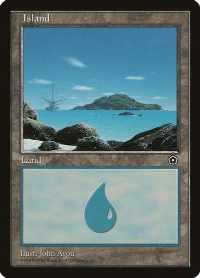 Island 156 Portal Second Age Magic card
