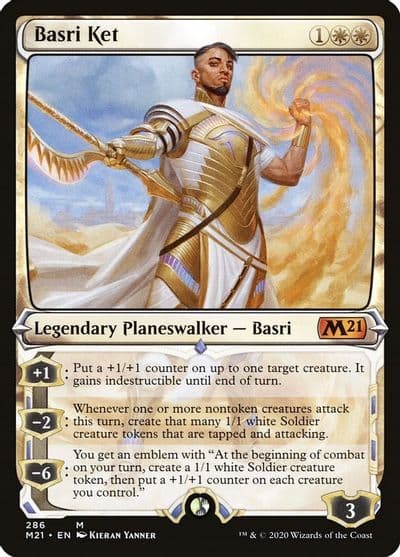 Basri Ket Showcase Core Set 2021 Magic card