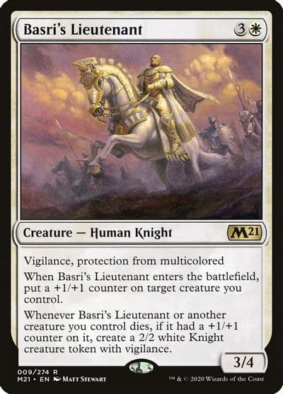 Basris Lieutenant Core Set 2021 Magic card