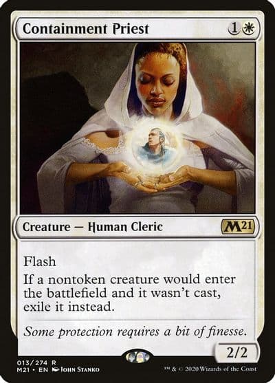 Containment Priest Core Set 2021 Magic card