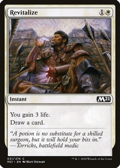 Revitalize Core Set 2021 Magic card