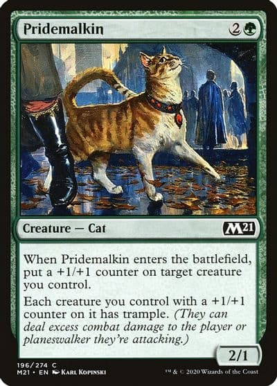 Pridemalkin Core Set 2021 Magic card