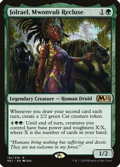 Jolrael Mwonvuli Recluse Core Set 2021 Magic card