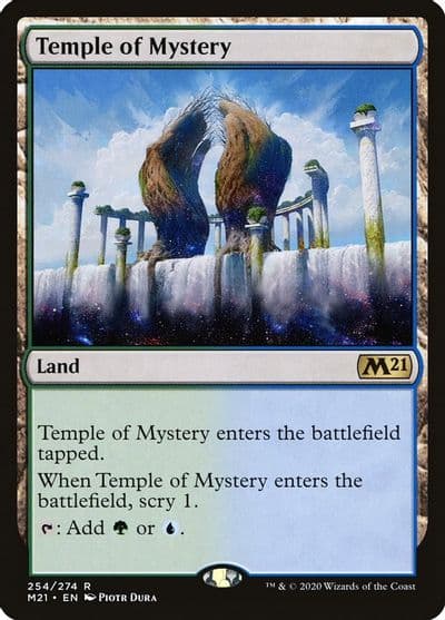 Temple of Mystery Core Set 2021 Magic card