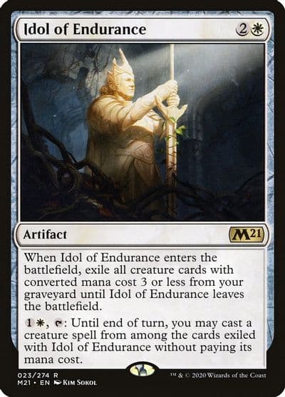 Idol of Endurance Core Set 2021 Magic card
