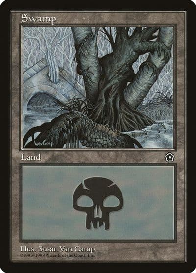 Swamp 163 Portal Second Age Magic card