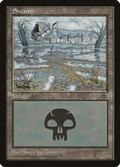 Swamp 165 Portal Second Age Magic card