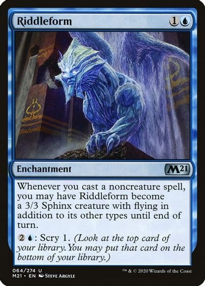 Riddleform Core Set 2021 Magic card