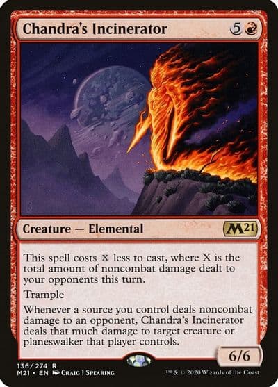 Chandras Incinerator Core Set 2021 Magic card