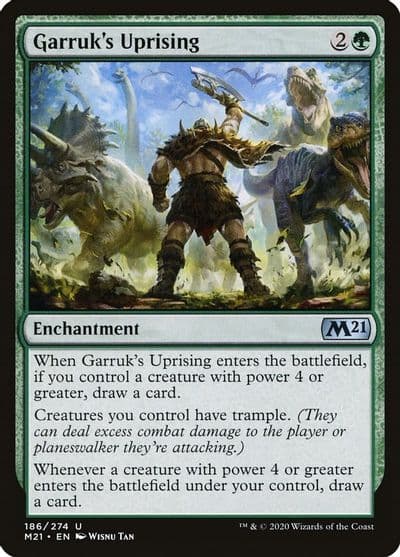 Garruks Uprising Core Set 2021 Magic card