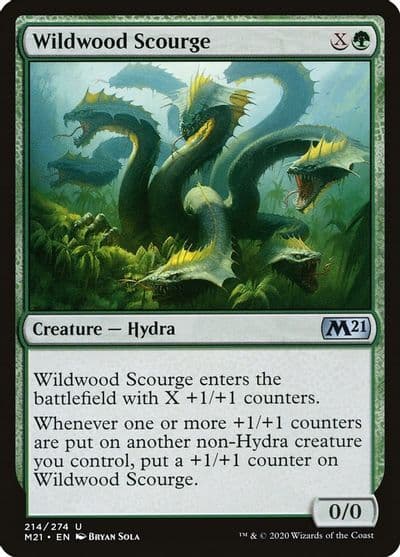 Wildwood Scourge Core Set 2021 Magic card
