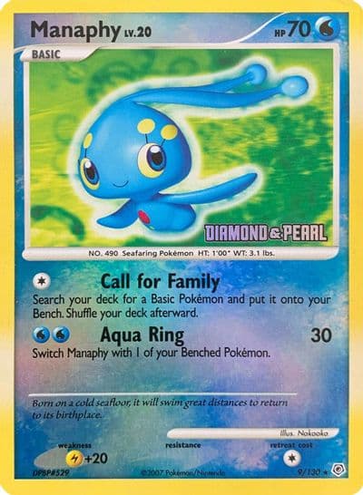 Manaphy [Diamond & Pearl] Burger King Promos Pokemon card