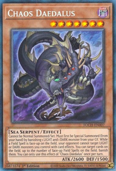 Chaos Daedalus CR Toon Chaos Yu-Gi-Oh! card