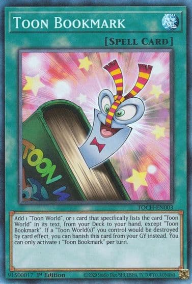 Toon Bookmark CR Toon Chaos Yu-Gi-Oh! card