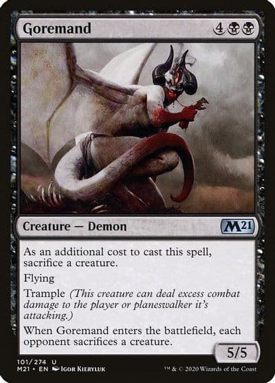 Goremand Core Set 2021 Magic card