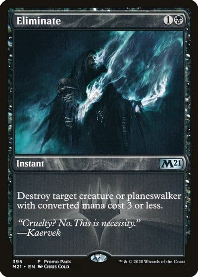 Eliminate Promo Pack: Core Set 2021 Magic card