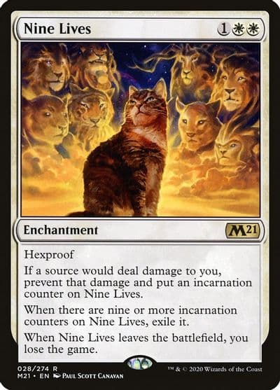 Nine Lives Core Set 2021 Magic card