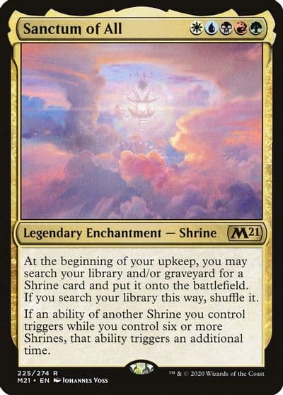 Sanctum of All Core Set 2021 Magic card