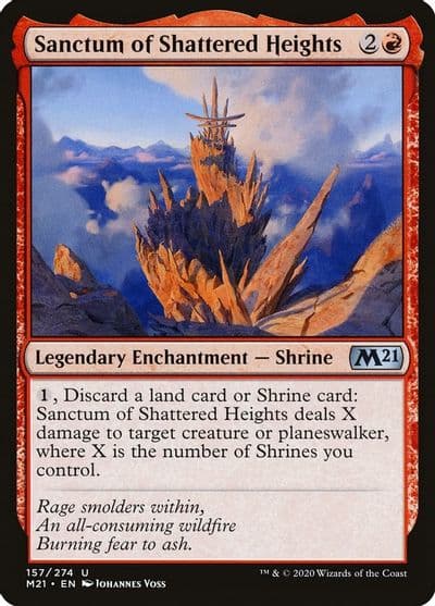 Sanctum of Shattered Heights Core Set 2021 Magic card