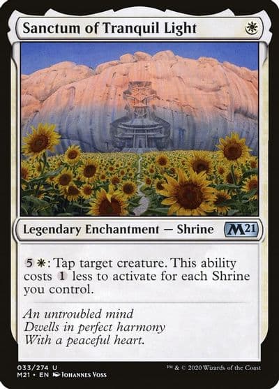 Sanctum of Tranquil Light Core Set 2021 Magic card