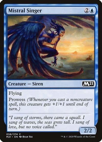 Mistral Singer Core Set 2021 Magic card