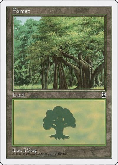 Forest 180 Portal Three Kingdoms Magic card