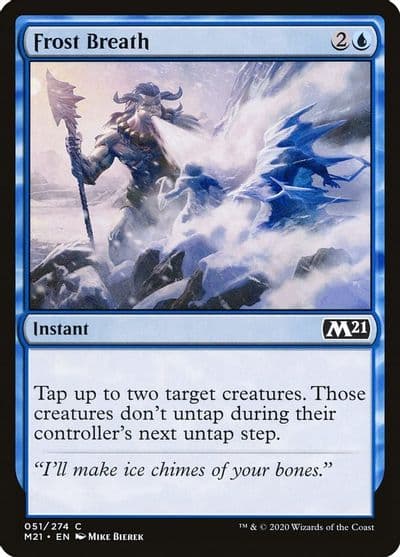 Frost Breath Core Set 2021 Magic card