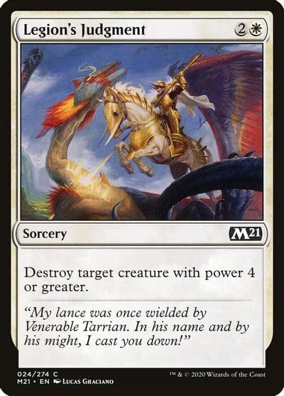 Legions Judgment Core Set 2021 Magic card