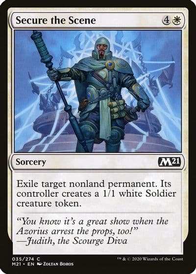 Secure the Scene Core Set 2021 Magic card