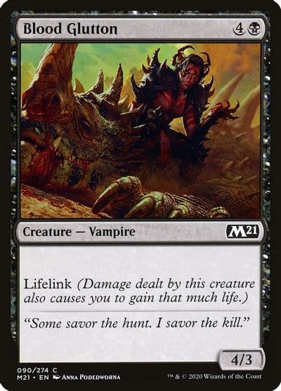 Blood Glutton Core Set 2021 Magic card