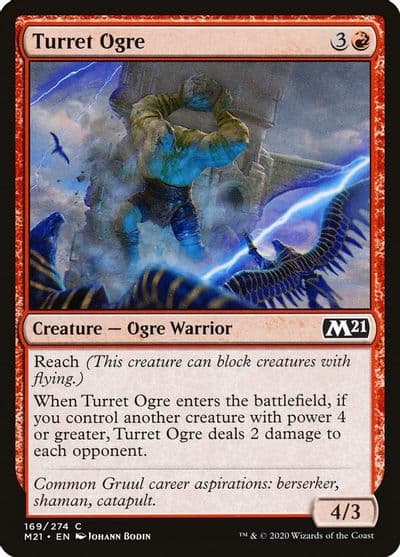 Turret Ogre Core Set 2021 Magic card