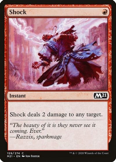 Shock Core Set 2021 Magic card