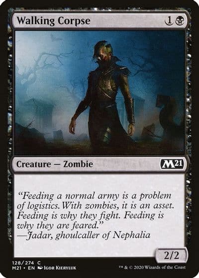 Walking Corpse Core Set 2021 Magic card