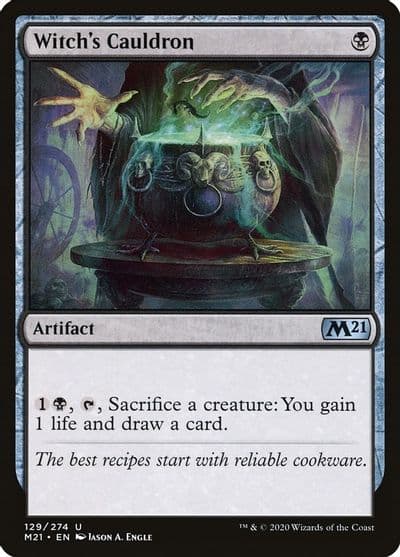 Witchs Cauldron Core Set 2021 Magic card