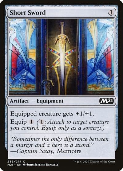 Short Sword Core Set 2021 Magic card
