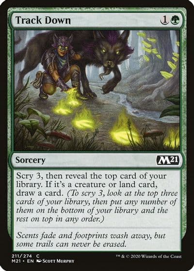 Track Down Core Set 2021 Magic card