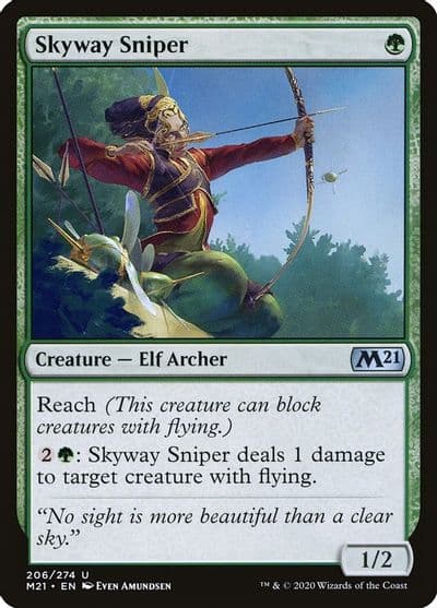 Skyway Sniper Core Set 2021 Magic card