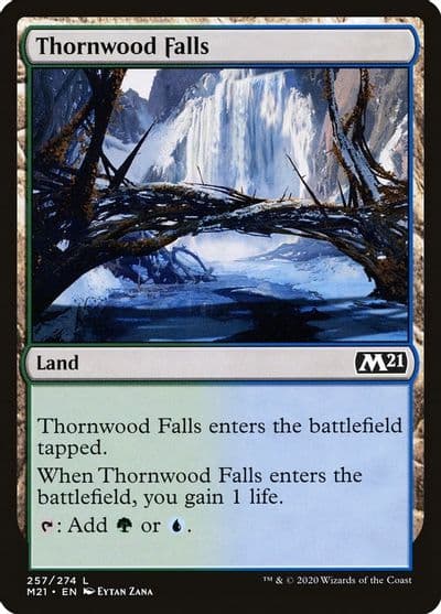 Thornwood Falls Core Set 2021 Magic card
