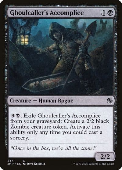 Ghoulcallers Accomplice Jumpstart Magic card