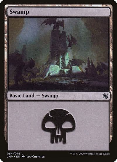 Swamp 054 Jumpstart Magic card