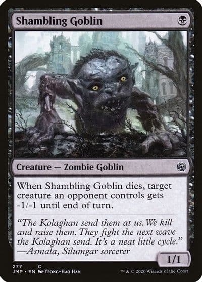Shambling Goblin Jumpstart Magic card