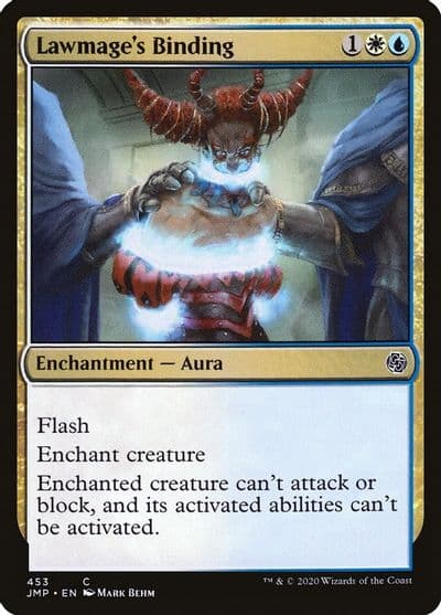 Lawmages Binding Jumpstart Magic card
