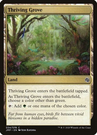 Thriving Grove Jumpstart Magic card