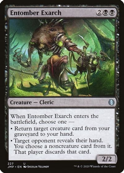 Entomber Exarch Jumpstart Magic card