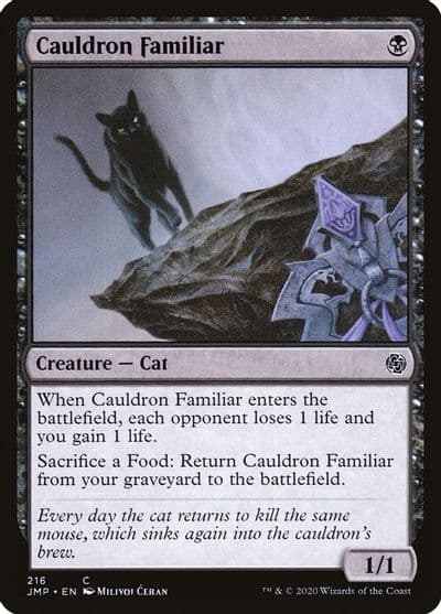 Cauldron Familiar Jumpstart Magic card