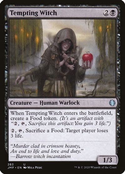 Tempting Witch Jumpstart Magic card