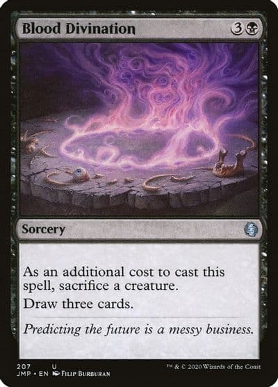 Blood Divination Jumpstart Magic card