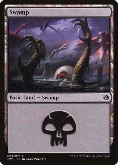 Swamp 059 Jumpstart Magic card