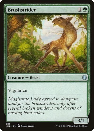 Brushstrider Jumpstart Magic card