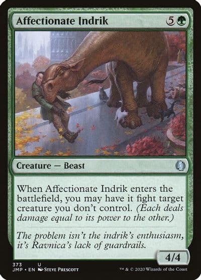 Affectionate Indrik Jumpstart Magic card